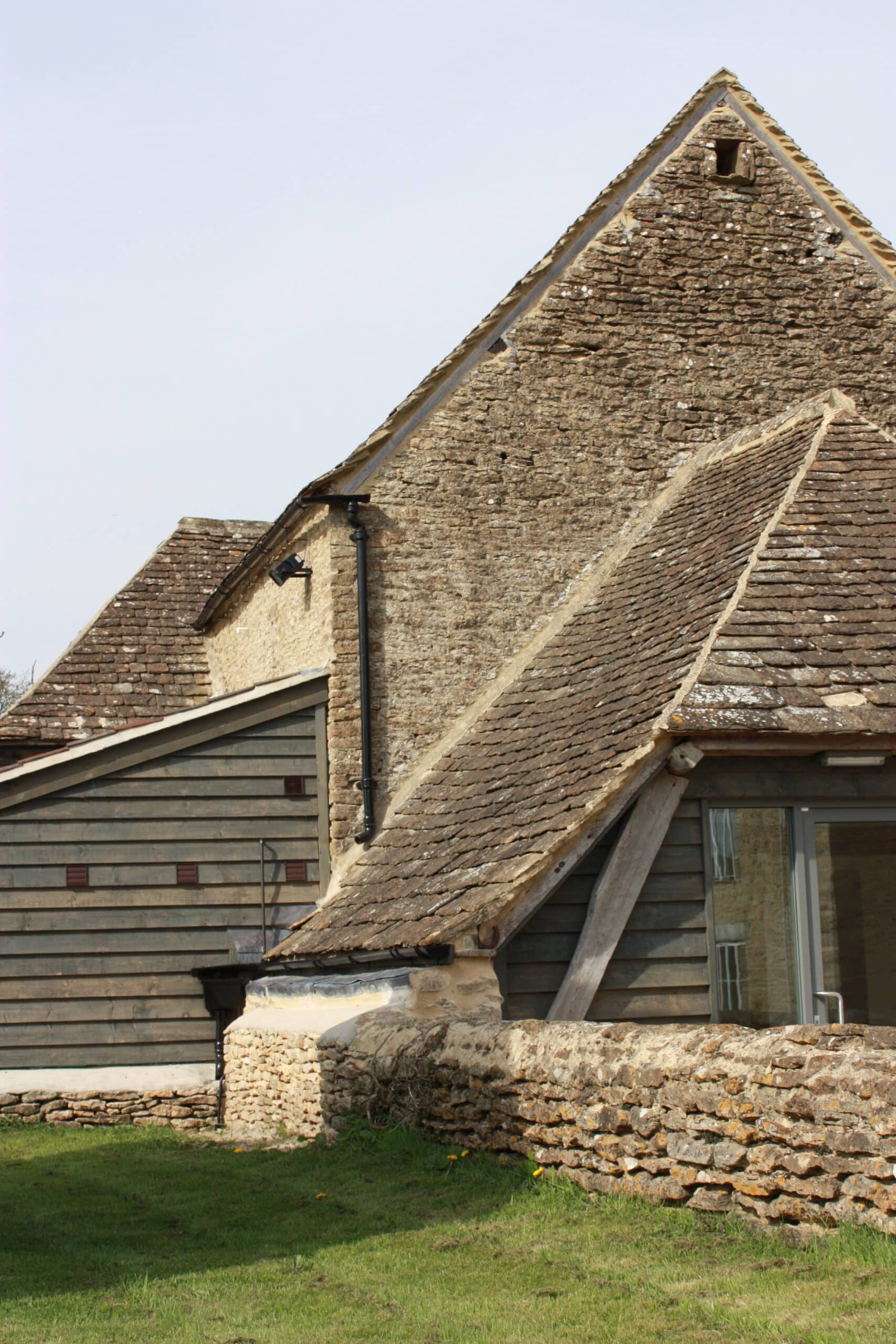 tile roof Rural Barn Conversion Wiltshire Office 3