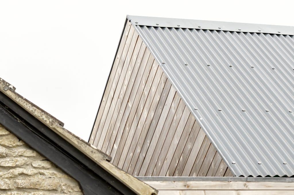Artel31 - Willowbank Byre - Malmesbury Wiltshire renovation cladding sinusoidal roof