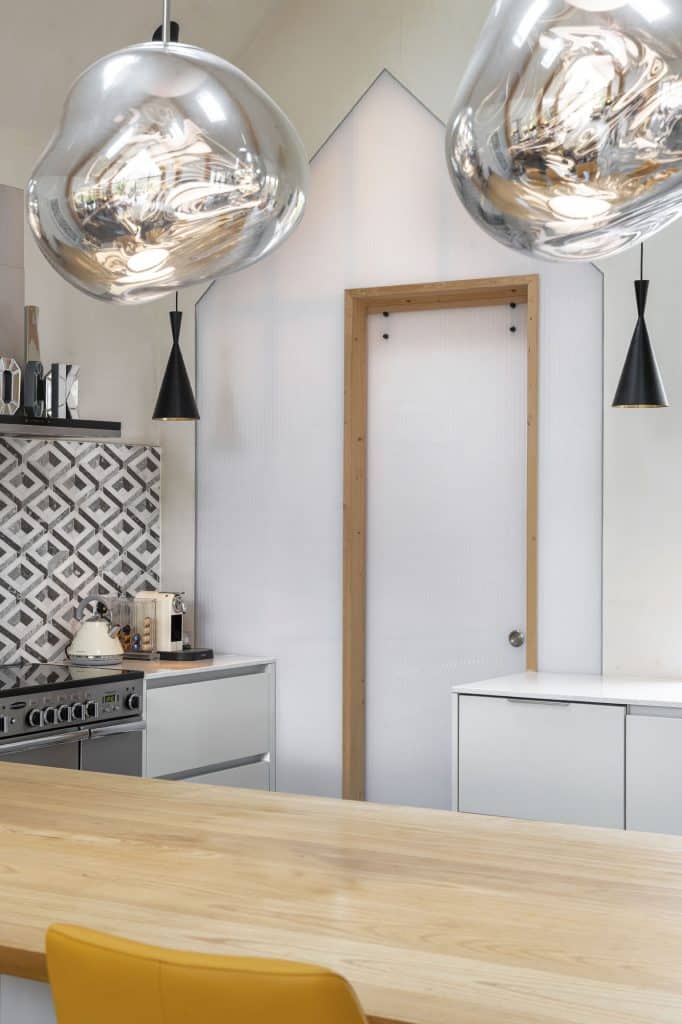 Kitchen. self-build house in chippenham, wiltshire